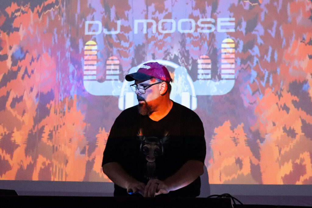 DJ Moose performing live